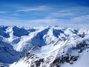 Stubaier Gletscher - Panorama 